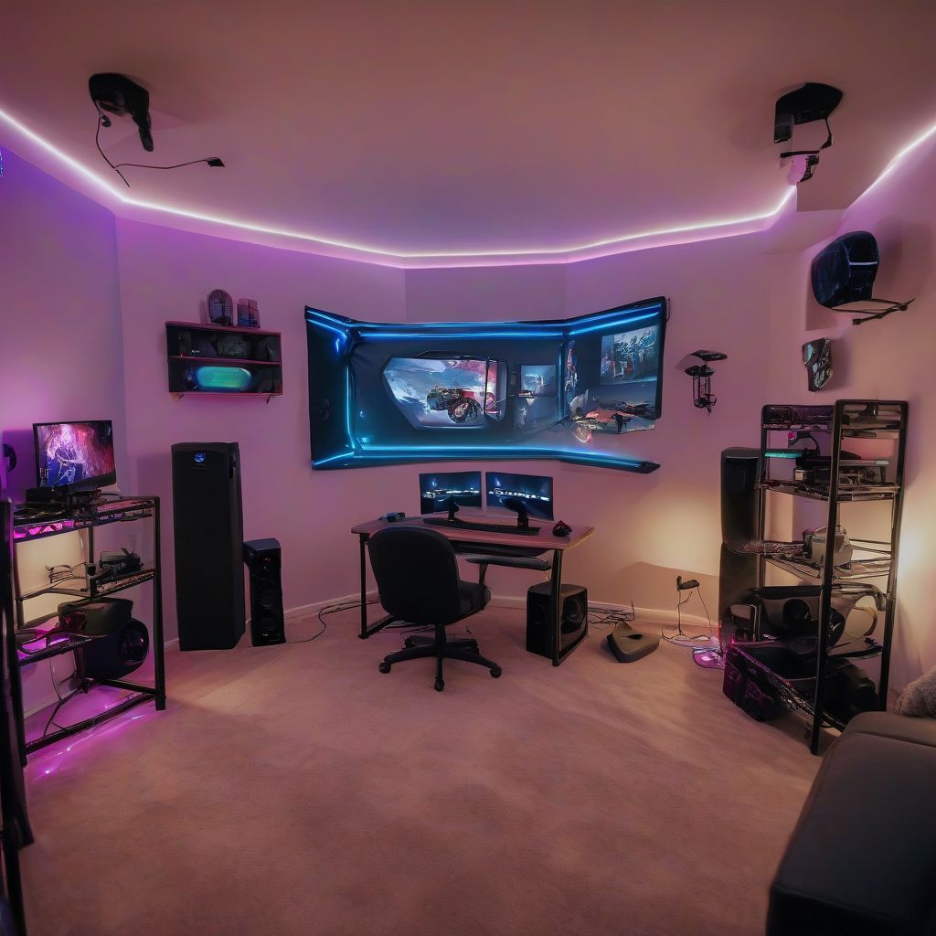 VR Gaming Room Setup